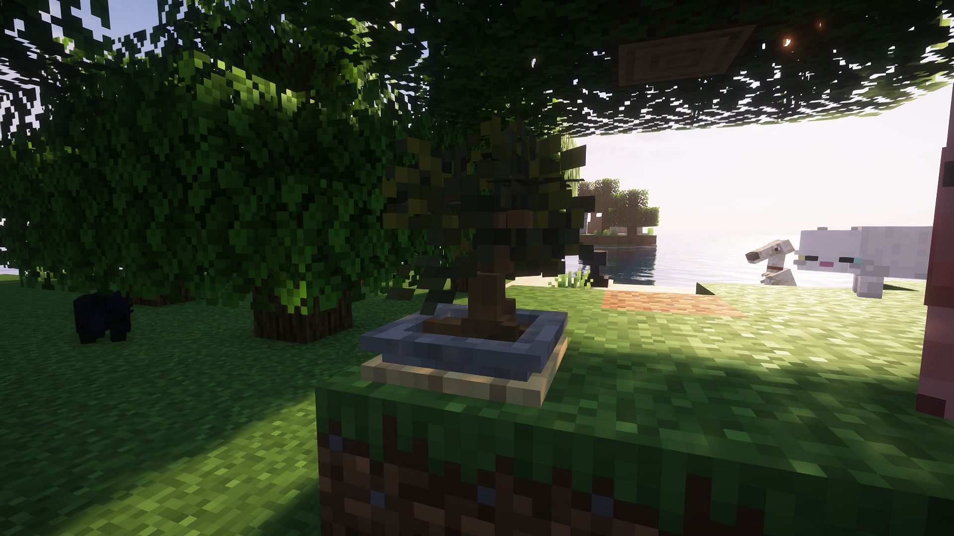 A cute little tree found in the resource pack. (Image via Mojang)