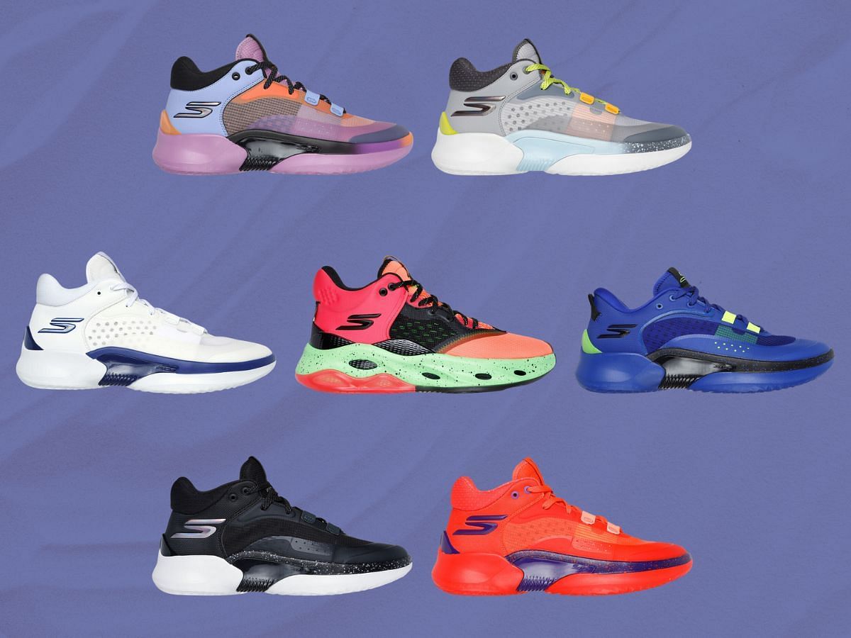 7 Best Skechers basketball sneaker colorways to avail in 2024 (Image via Sportskeeda)