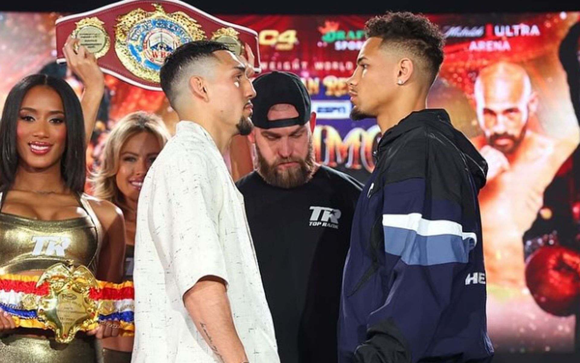 Teofimo Lopez (left) and Jamaine Ortiz (right) are expected to make upwards of $3 milllion for their Feb. 8 fight [Image Courtesy: @jamaineortiz Instagram]