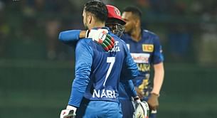 Nabi & Omarzai break MS Dhoni-Mahela Jayawardena's partnership record during SL vs AFG 1st ODI