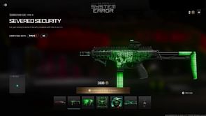 How to unlock Severed Security weapon blueprint in Modern Warfare 3