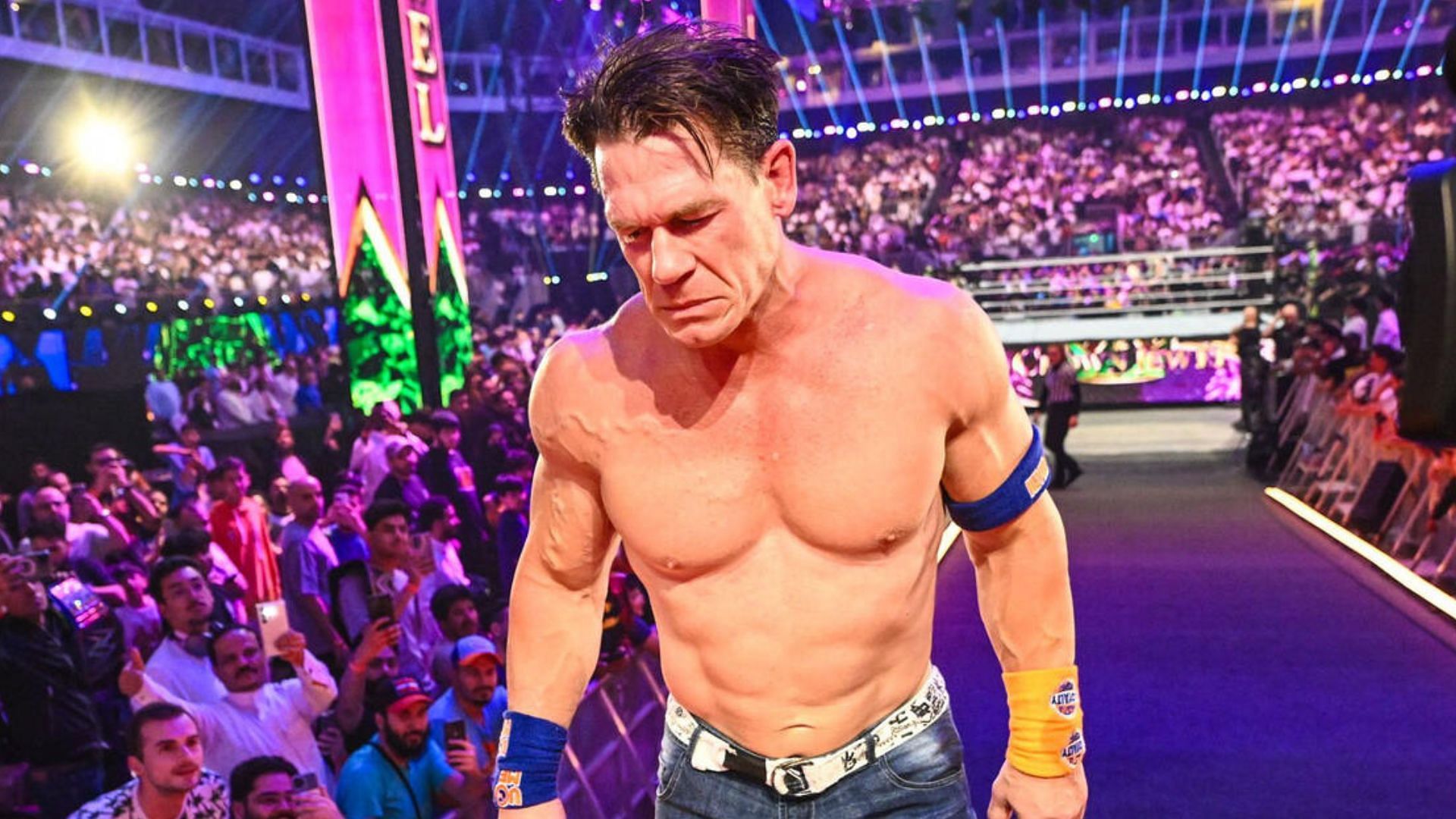 John Cena at WWE Crown Jewel 2023!