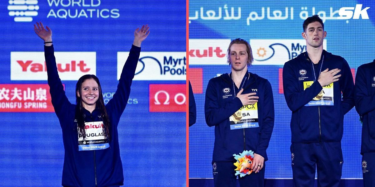 Kate Douglass wins silver and USA win gold on the last day of the World Aquatics Championships 