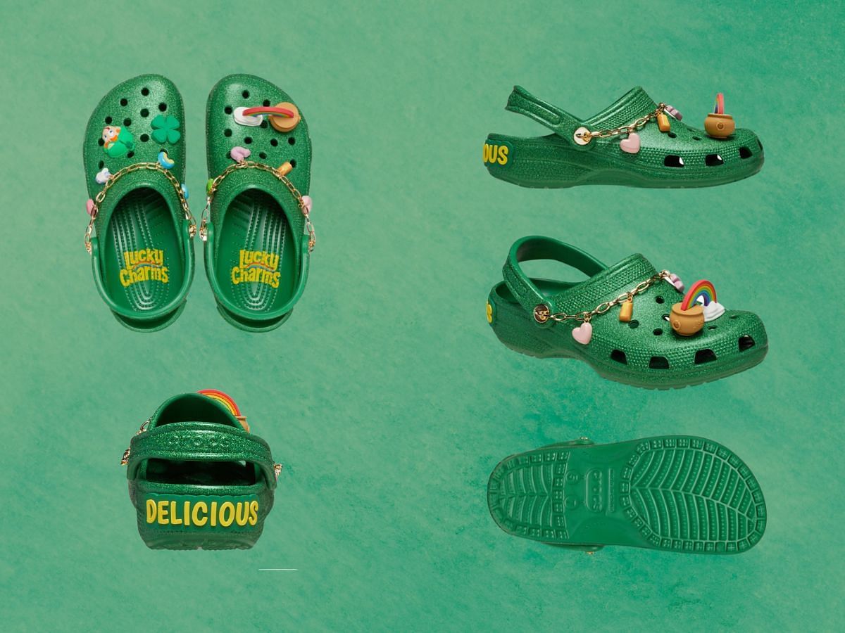 Here&#039;s a closer look at the pair (Image via Crocs)