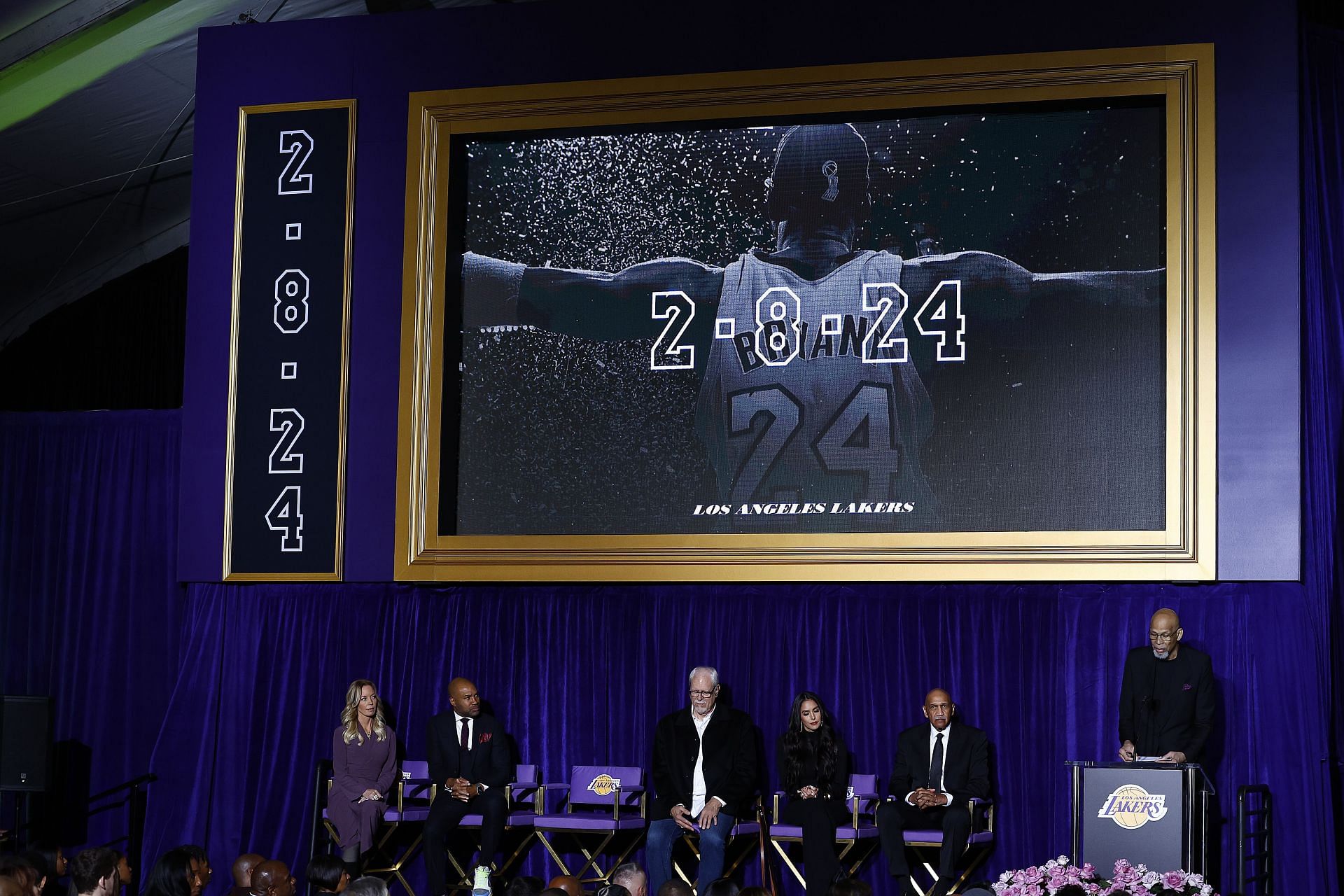 Los Angeles Lakers Unveil Kobe Bryant Statue