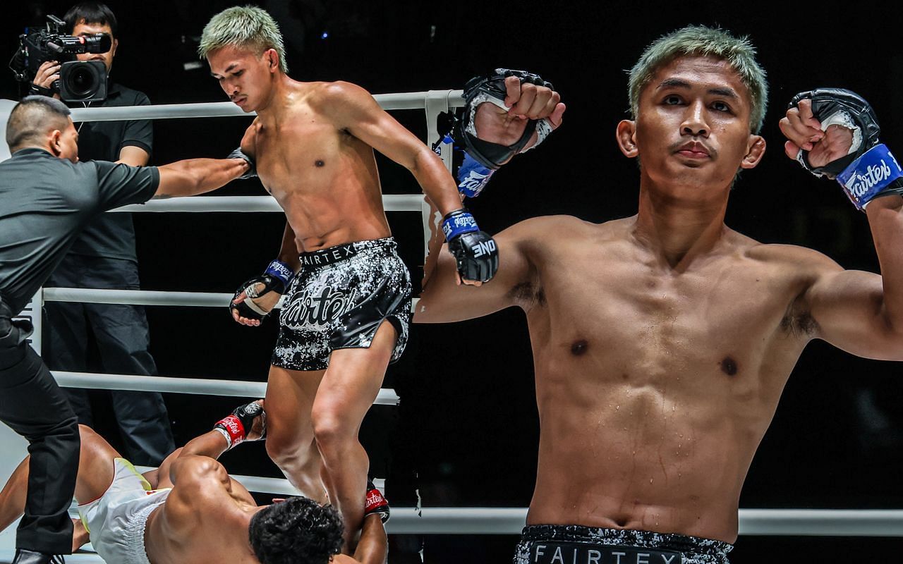 Kongsuk scores a unanimous decision win over Petsukumvit at ONE Friday Fights 53.
