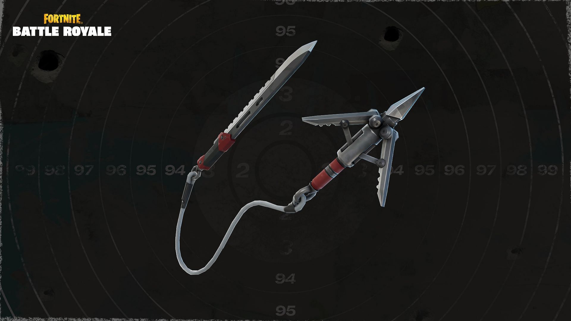 Le Grapple Blade est une arme insensée à courte portée (Image via Epic Games)