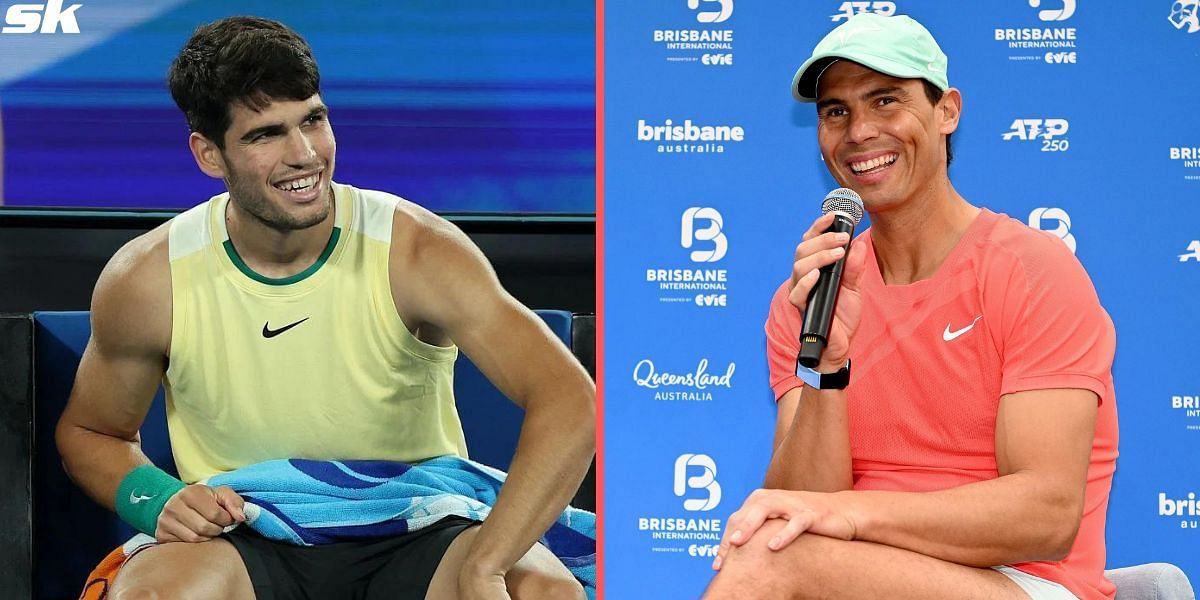 Rafael Nadal praised Carlos Alcaraz recently