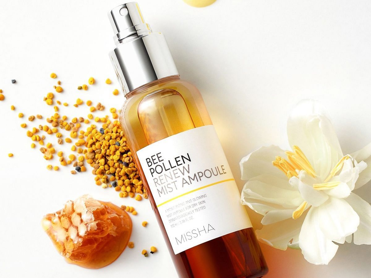 Missha Bee Pollen mist ampoule (Image via @missha.official/ Instagram)