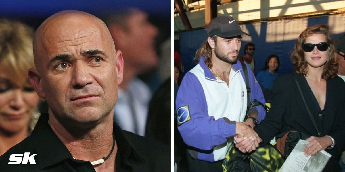 Andre Agassi split with Brooke Shields in 1998