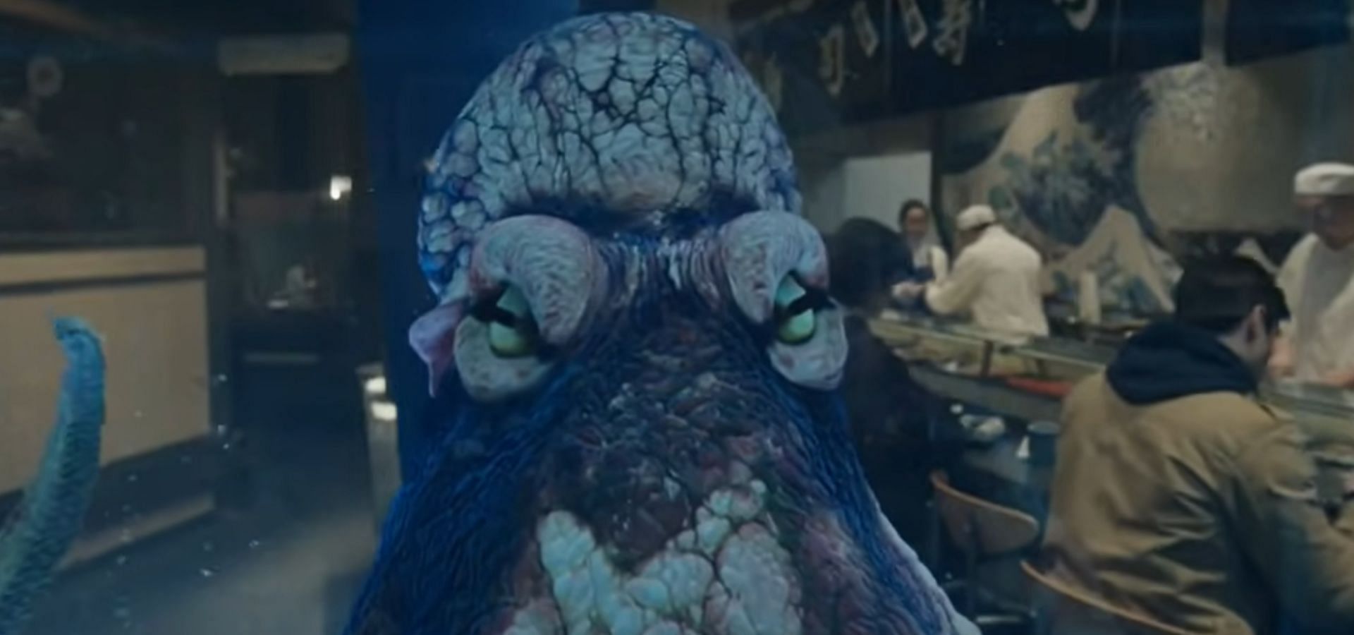 Octopus in Resident Alien (Image via Youtube/@RottenTomatoes)