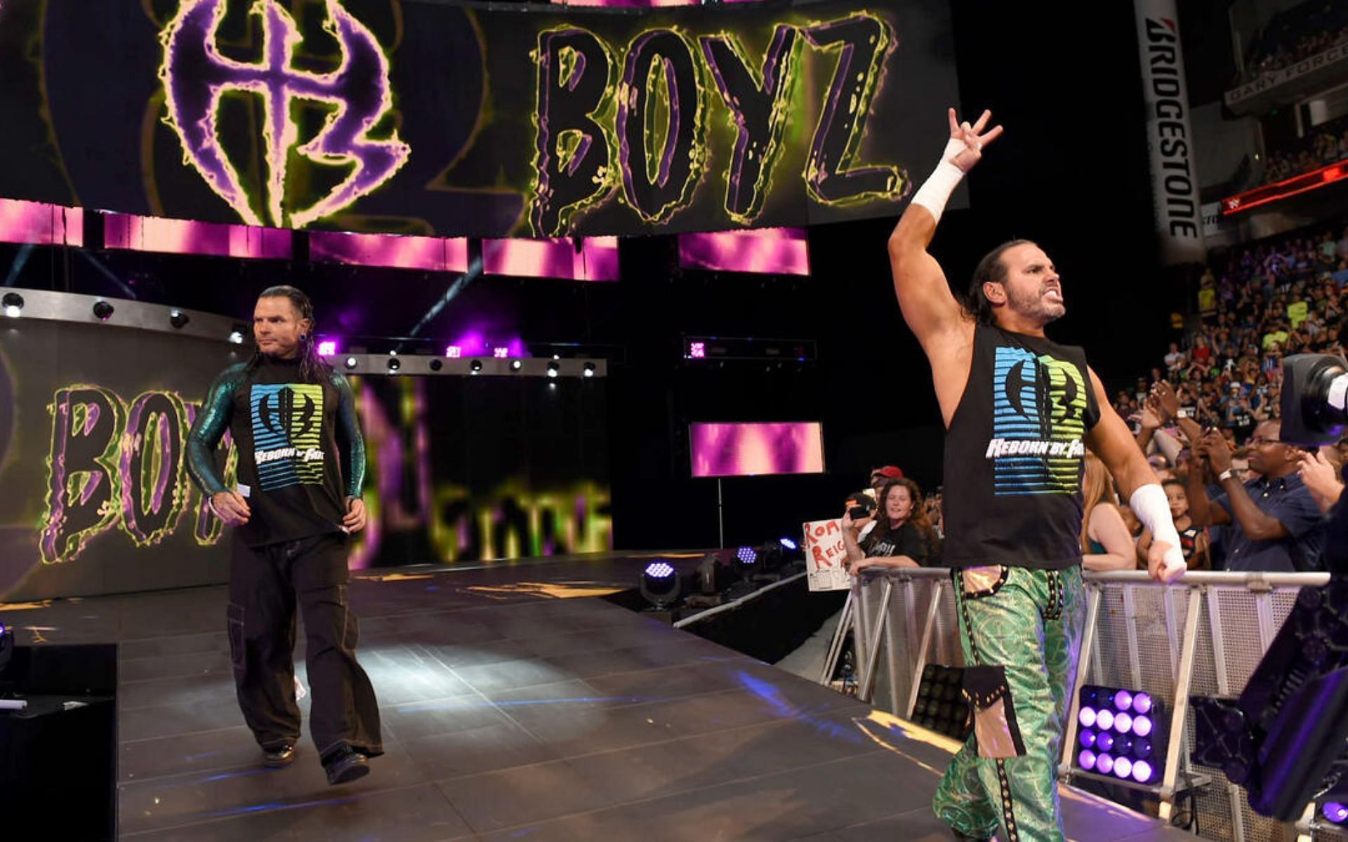 Matt and Jeff Hardy are arguably the greatest tag team in WWE history.