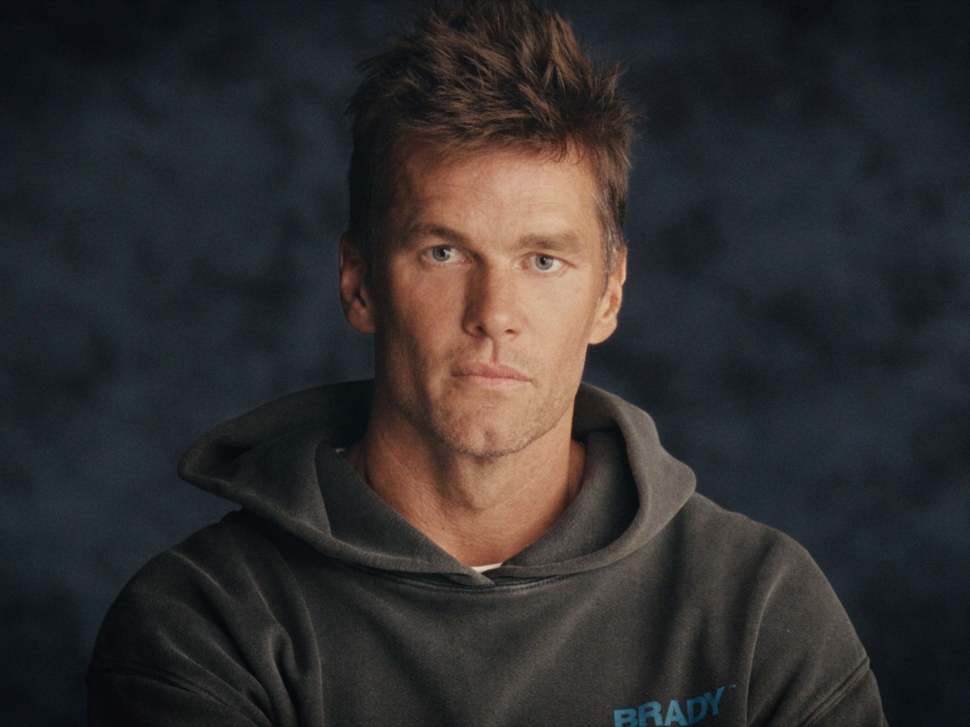Tom Brady in The Dynasty: New England Patriots (image via Apple TV+)