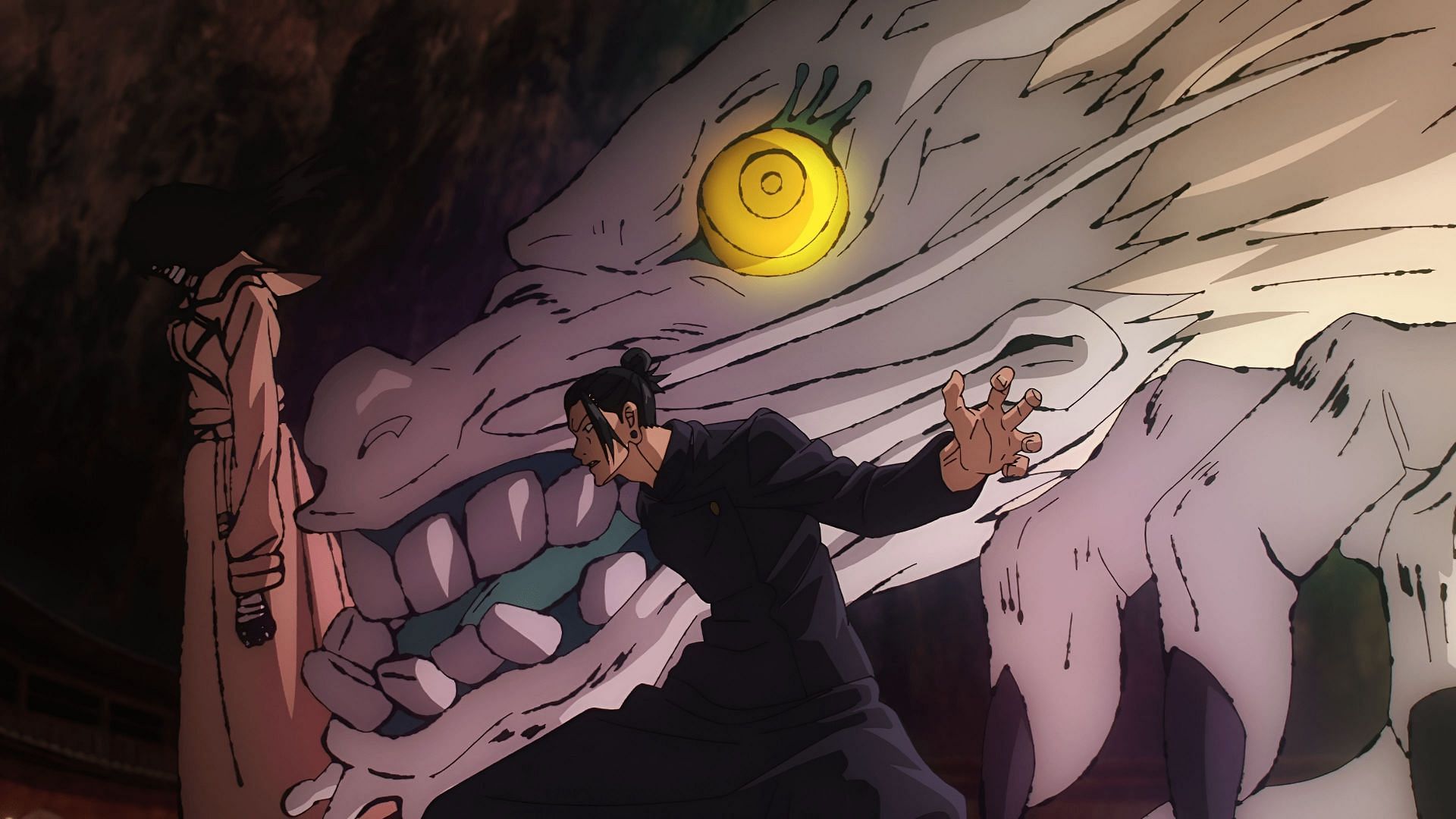 Cursed Spirit Manipulation as seen in the anime (Image via MAPPA)