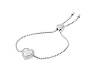 The Michael Kors heartshaped bracelet (Image via Amazon)