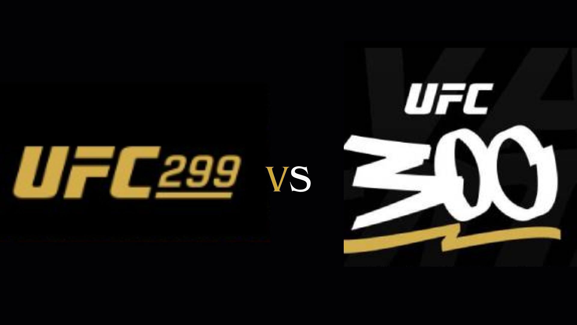UFC 299 vs UFC 300 Comparing two of the most highlyanticipated cards