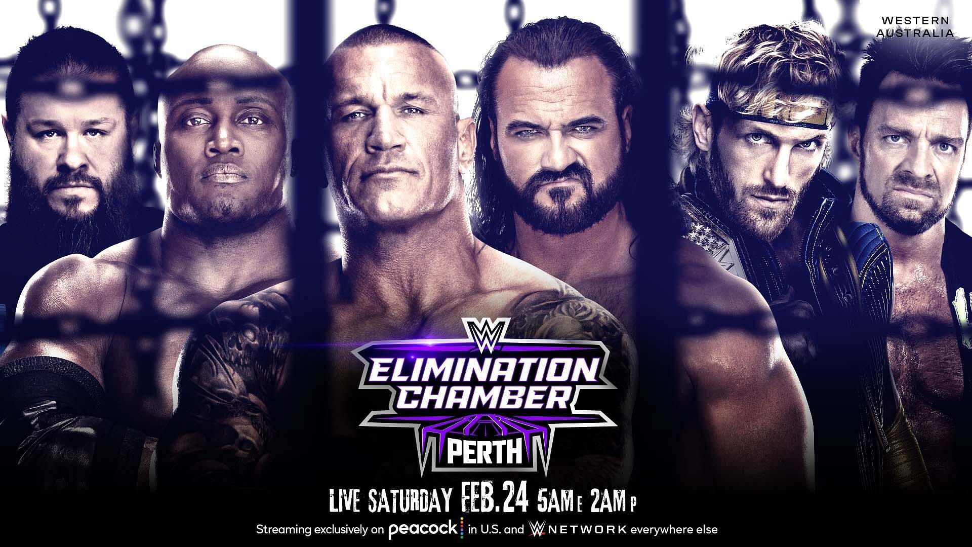 Elimination Chamber this year will be live from Perth, Australia