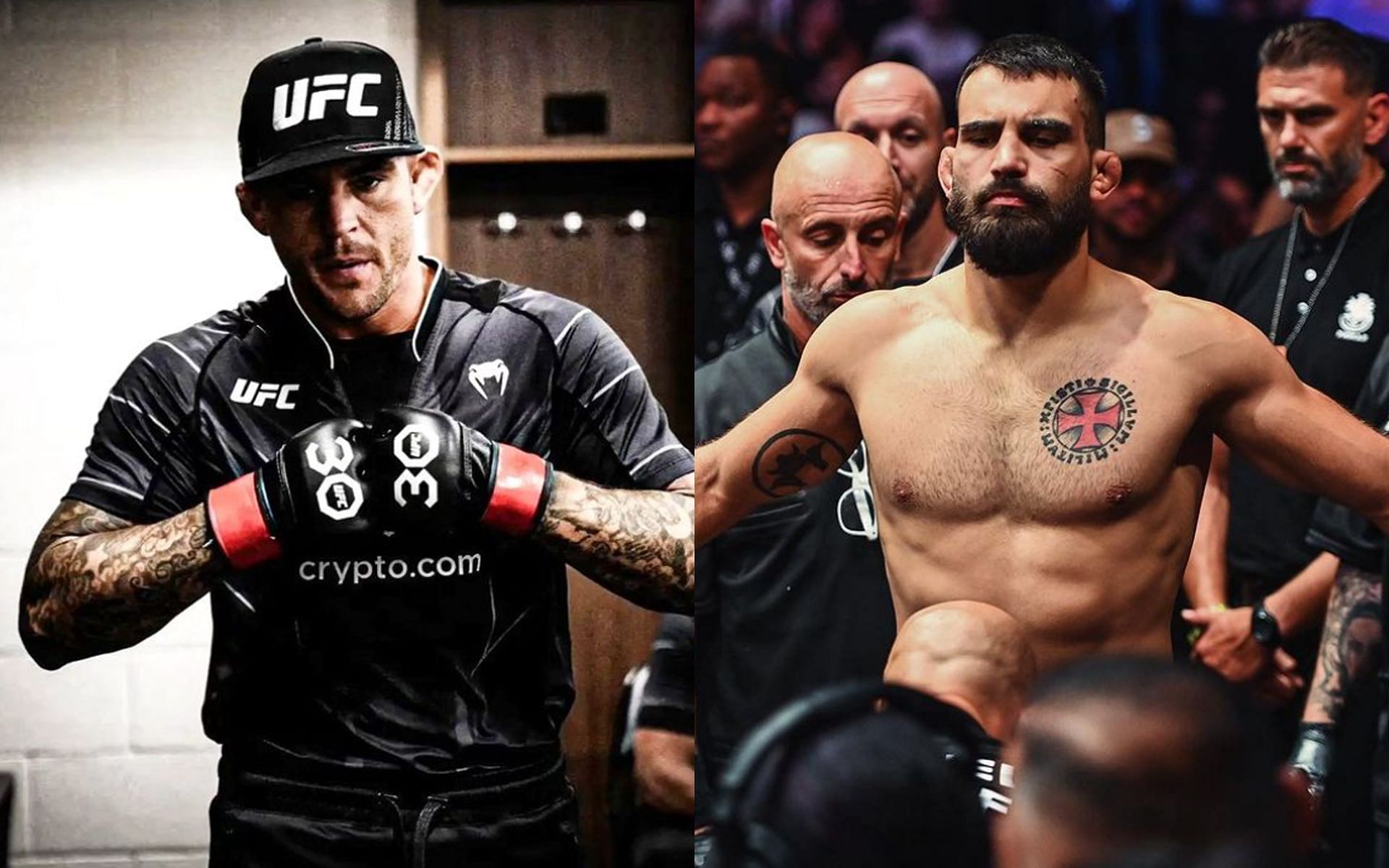 Dustin Poirier (left) has a massive experience compared to his next opponent Benoit Saint Denis (right) [Images Courtesy: @dustinpoirier and @benoitst_denis Instagram]