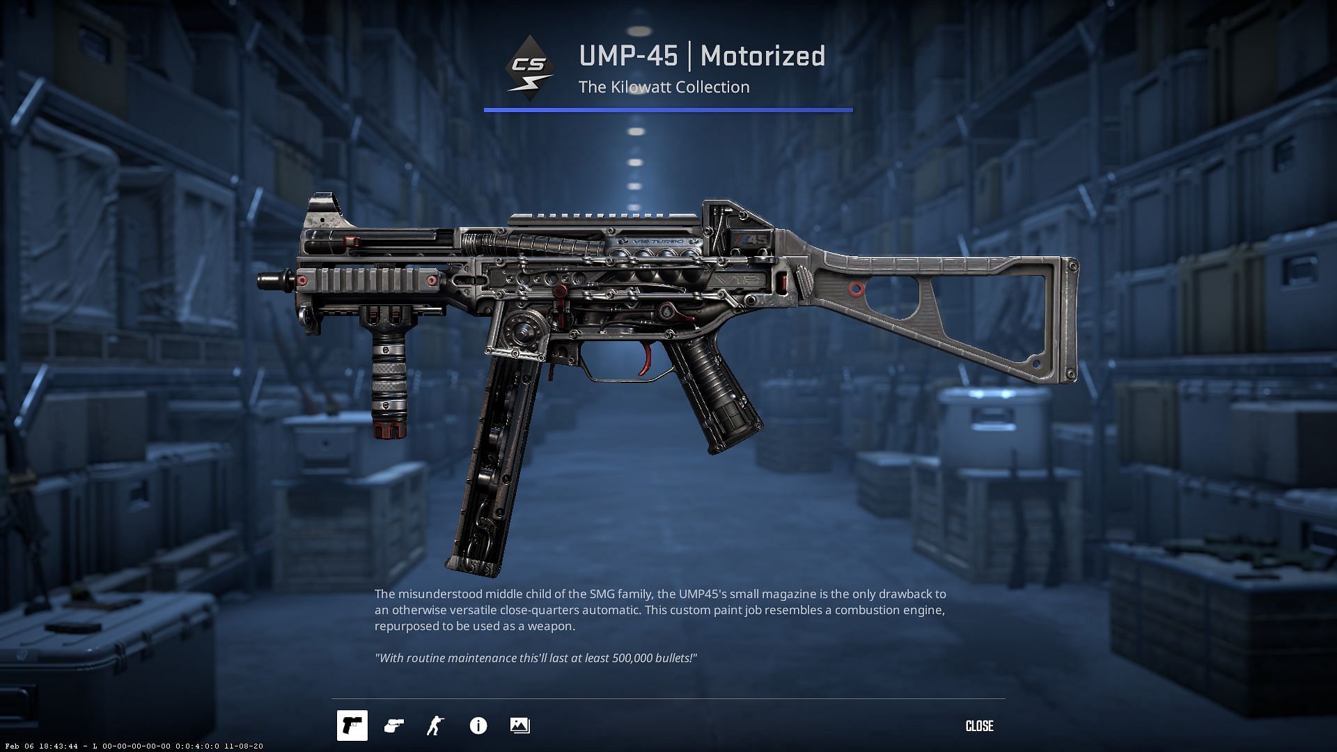 UMP 45 Motorized (Image via Valve)