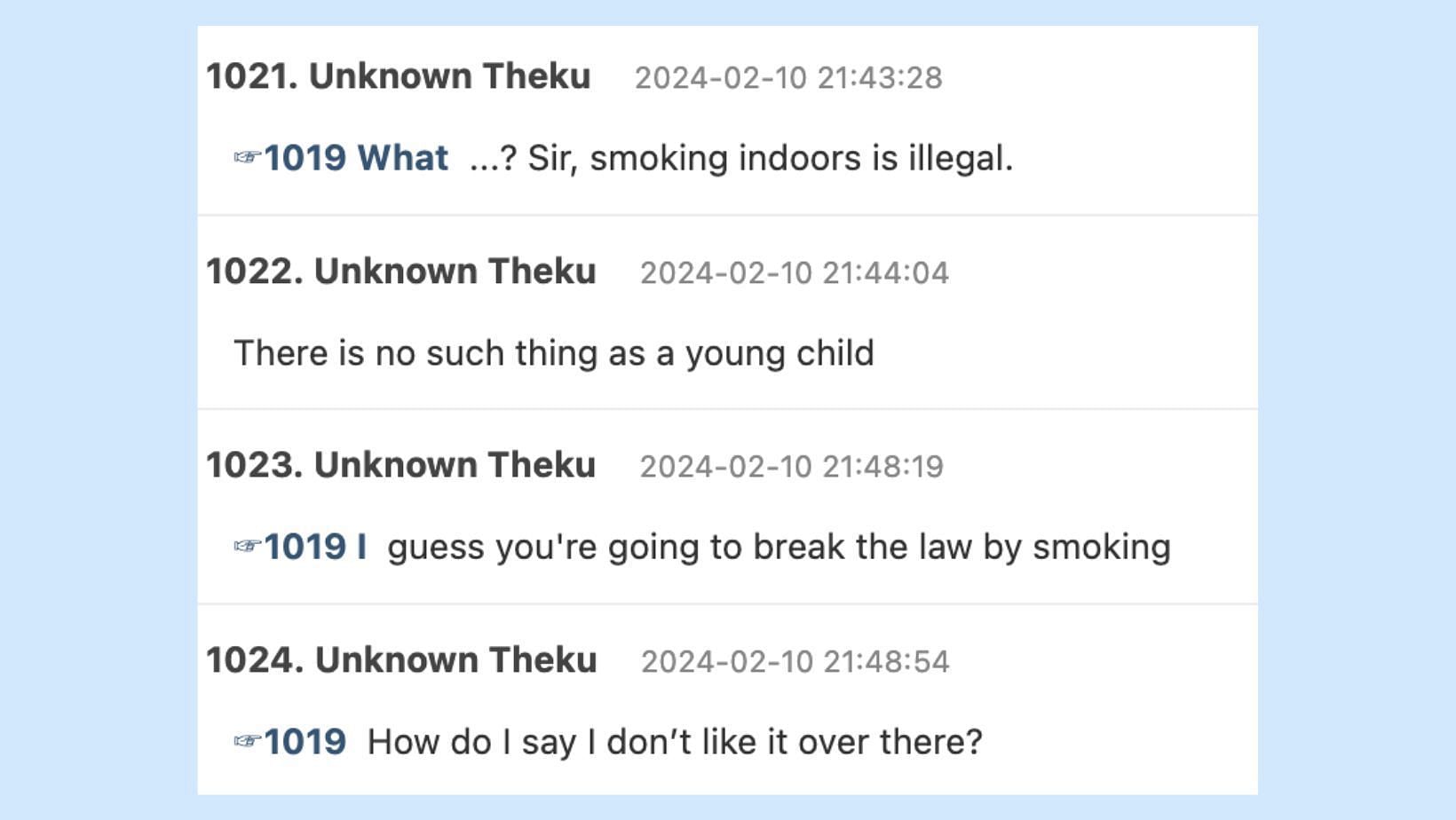 Netizens reacting to Welcome To Samdalri actor&#039;s indoor vaping incident. (Images via Thequoo/Translations via Google Translate)