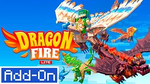 How to download and play Dragonfire add-on for Minecraft Bedrock