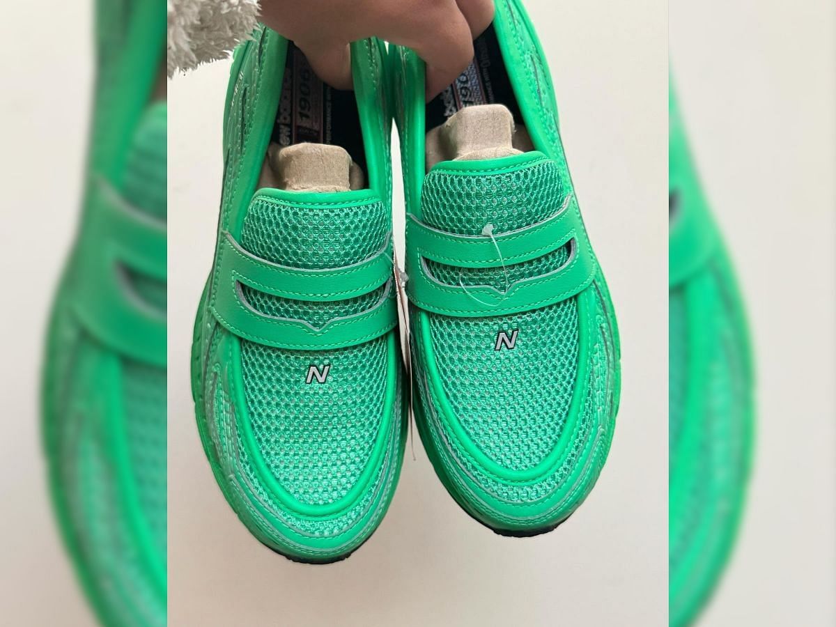 New Balance 1906L Loafer &ldquo;Green&rdquo; (Image via Twitter/@SBDetroit)