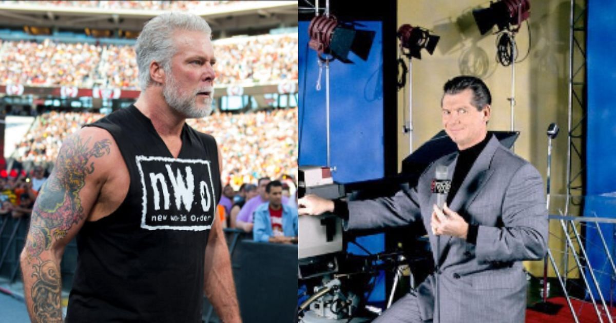 Kevin Nash (left) and Vince McMahon (right) [Images via WWE gallery]