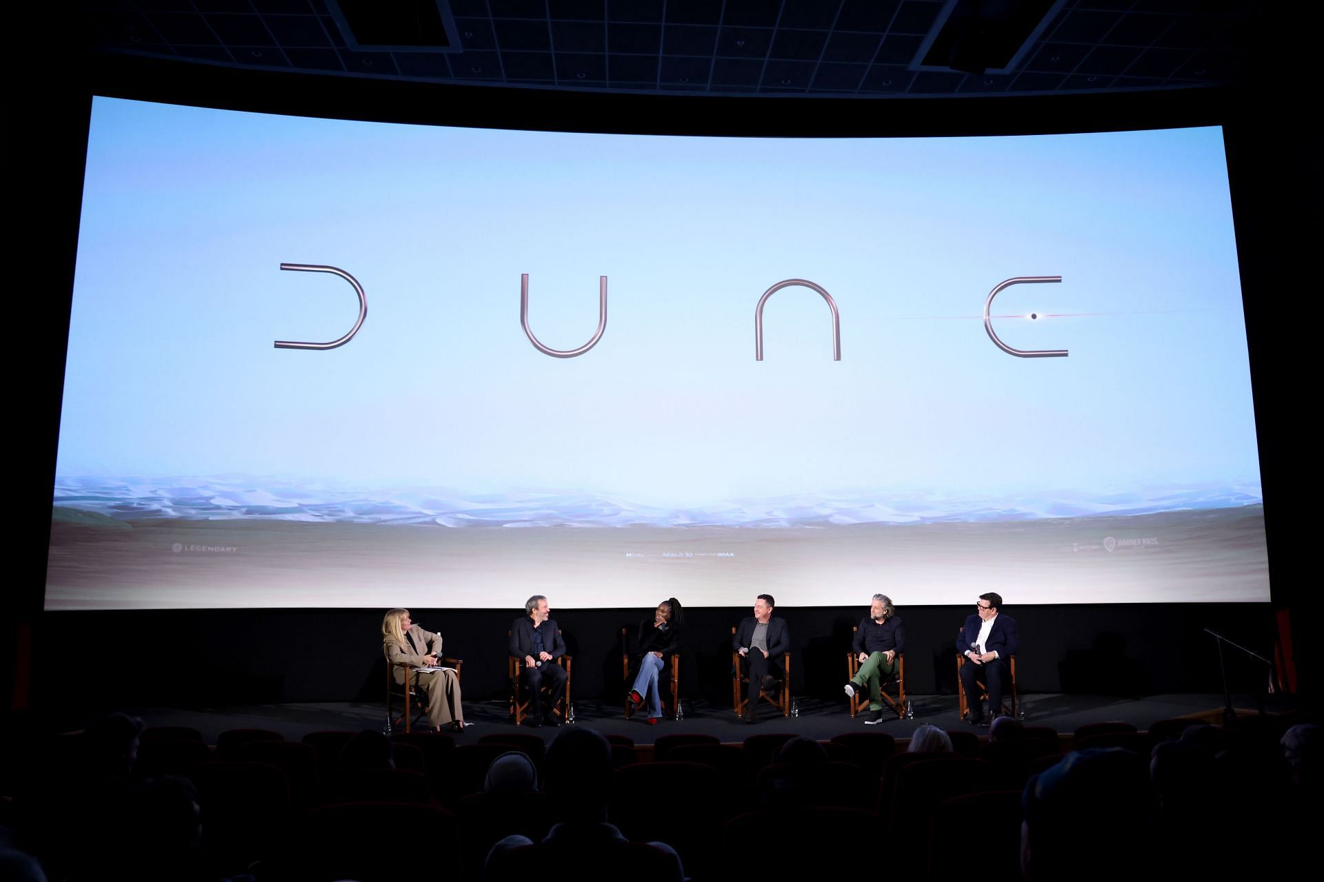 Awards Screening of the movie with Talent And Film Makers. (Image via Getty)