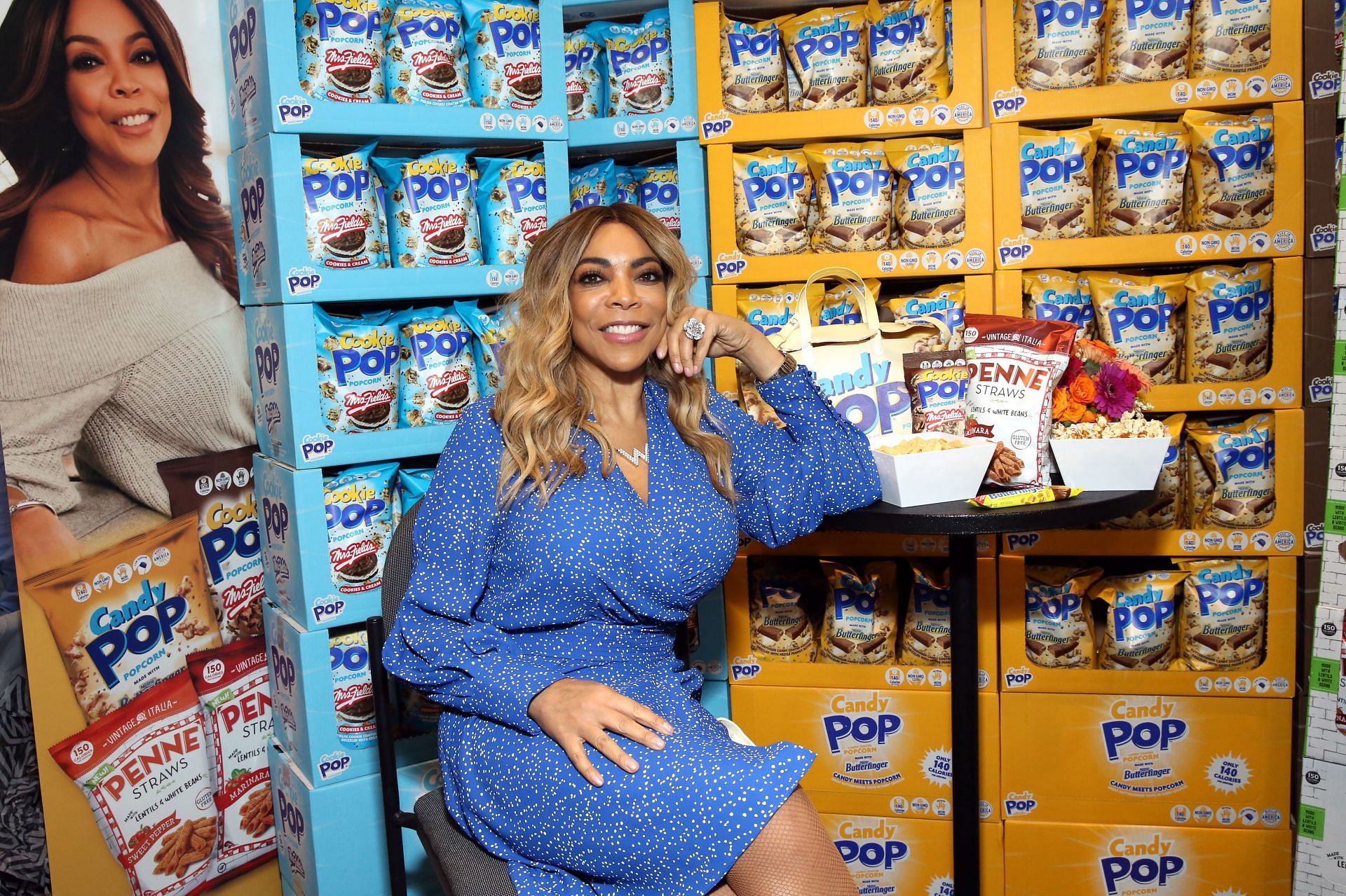 Wendy Williams At SNAXSationalBrands.com Booth At Sweets &amp; Snacks Expo