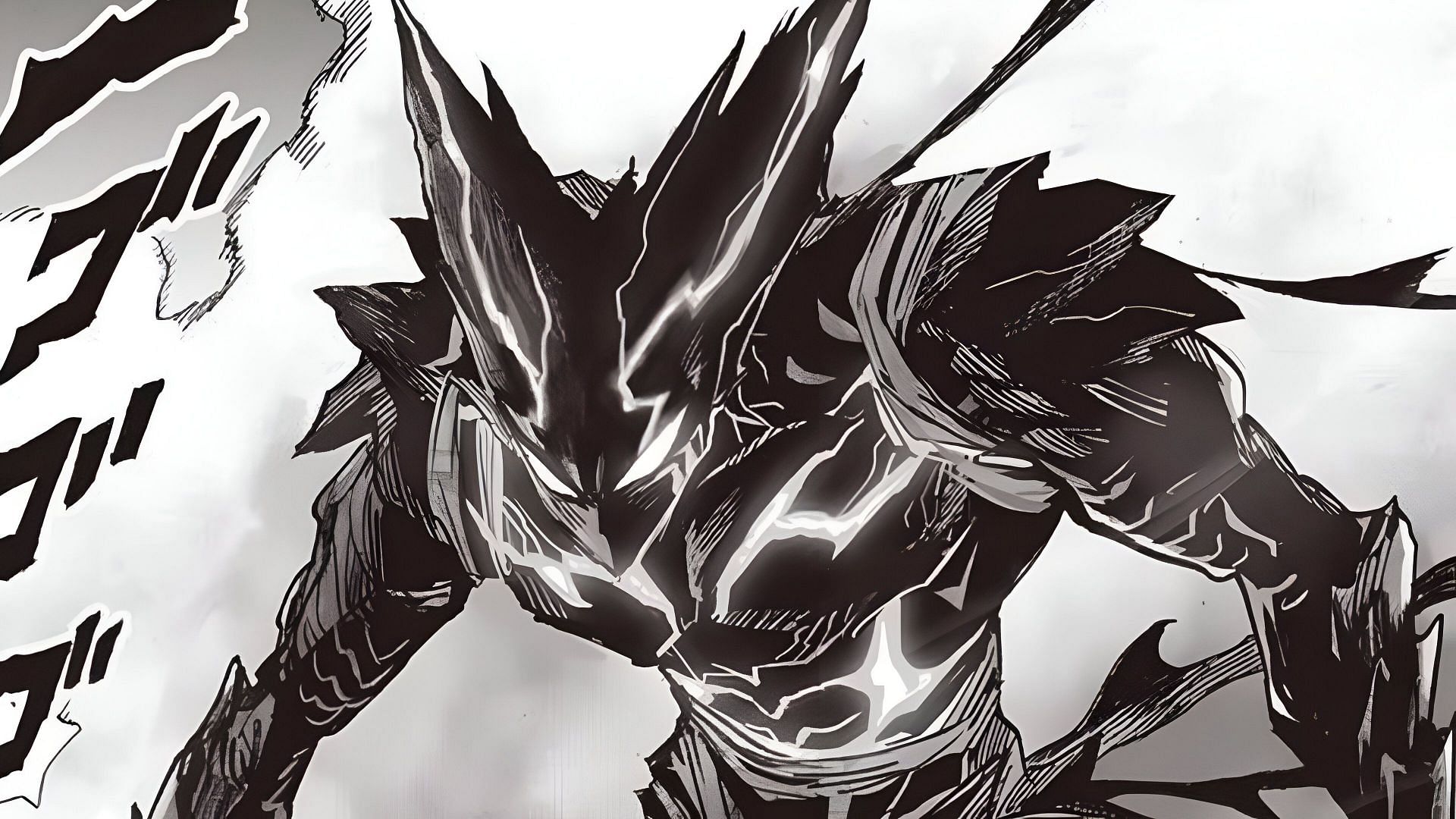 Monster Garou as seen in the One Punch Man manga (Image via Shueisha)