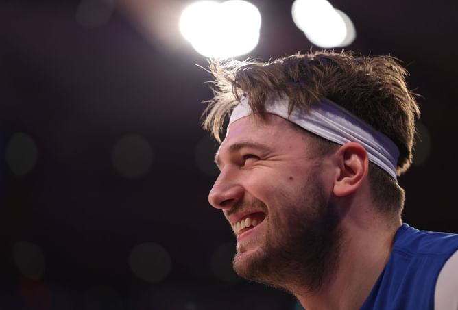Luka Doncic reveals "$12" reason why he ditched haircut for headband
