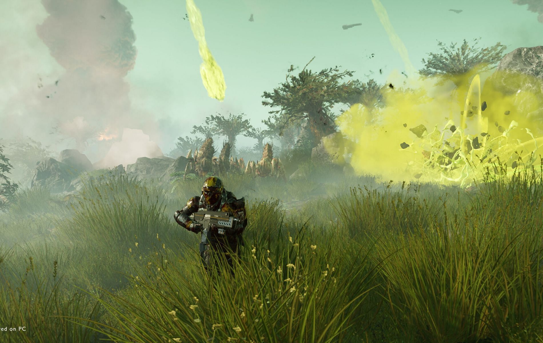 Image is from Helldivers 2