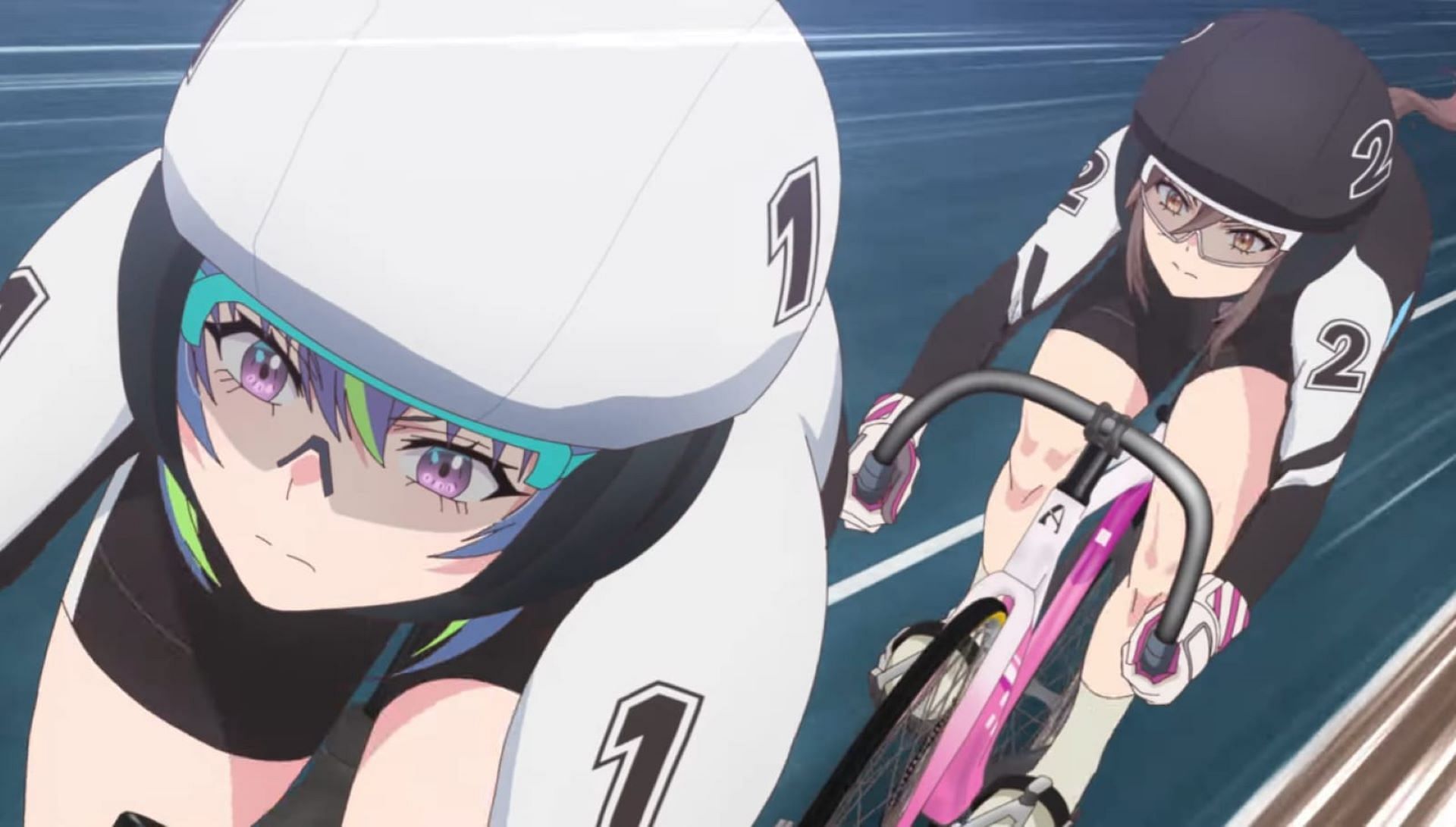 Mikasa on a bike - Cycling anime art | OpenSea