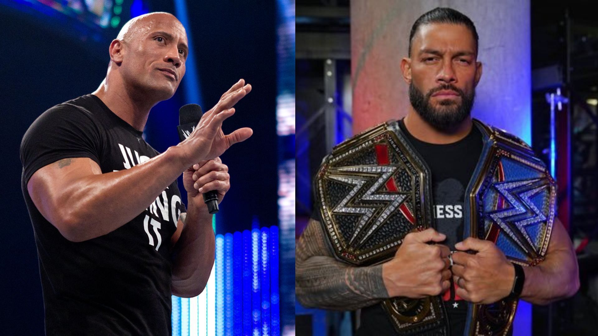 The Rock and Roman Reigns look set to face each other at WrestleMania