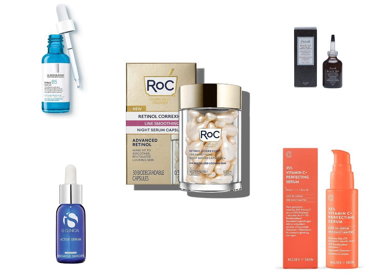 12 Best drugstore anti aging serums to maintain a youthful look (Image via SportsKeeda)