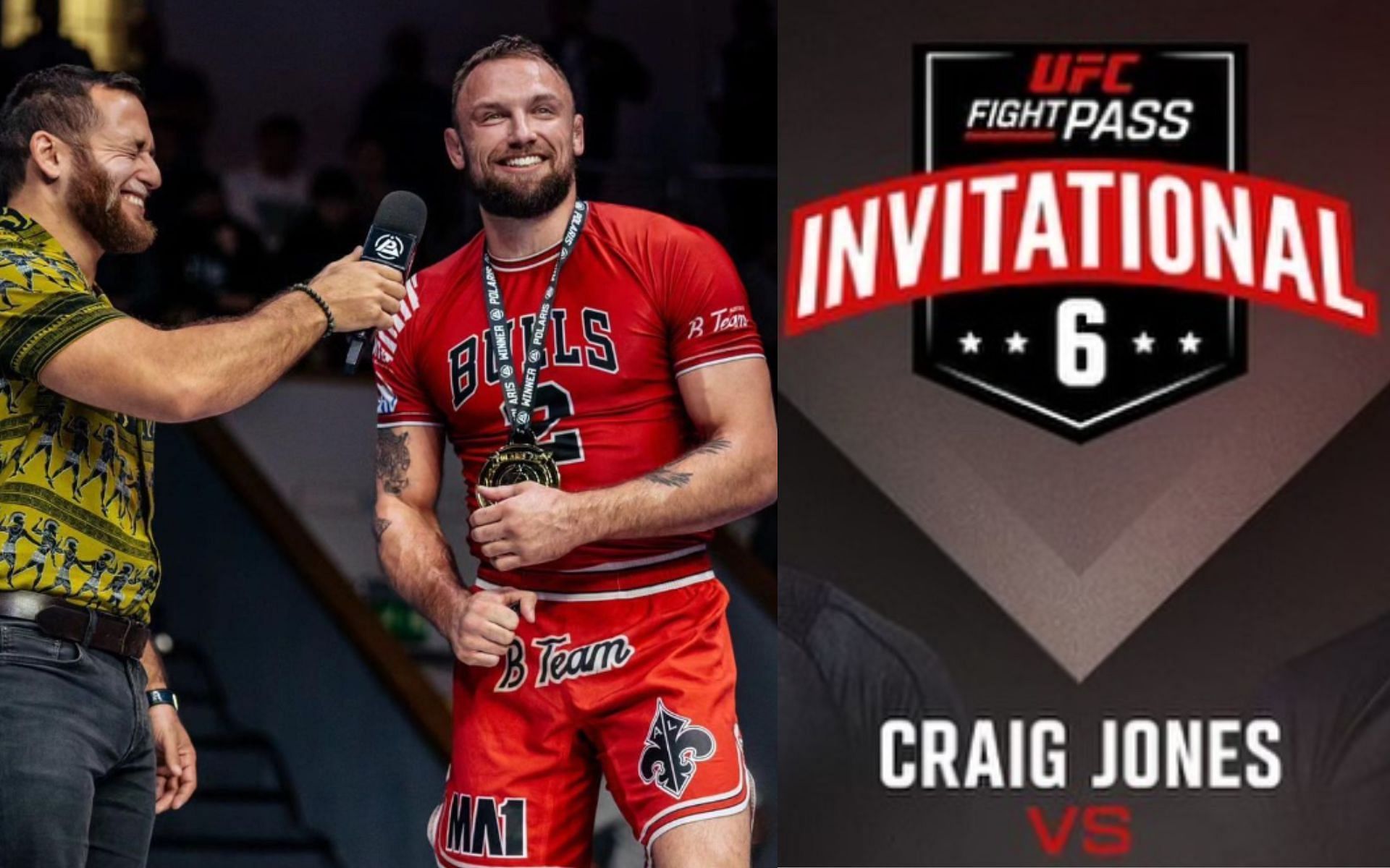 Craig Jones (middle left) set to face former Bellator champion and BJJ world champ at submission grappling event in March [Images Courtesy: @craigjonesbjj on Instagram]