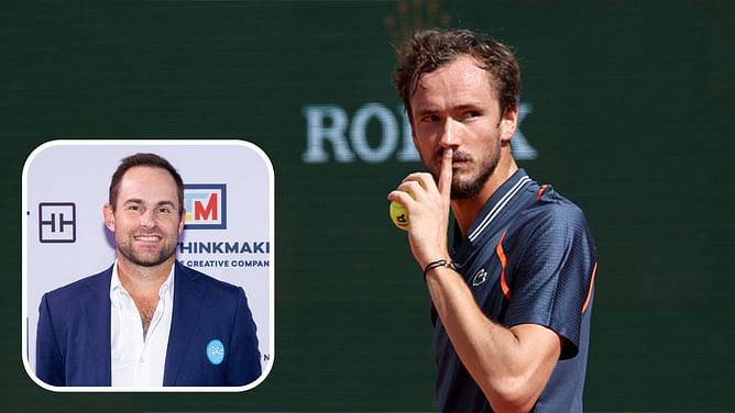 Andy Roddick: "Daniil Medvedev is better than I ever was...if anyone calls him a 'One Slam Wonder' they’re idiots"