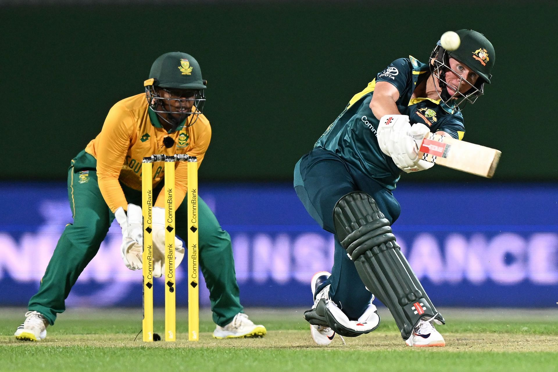Beth Mooney during the T20I series against South Africa. (Pic: Getty Images)