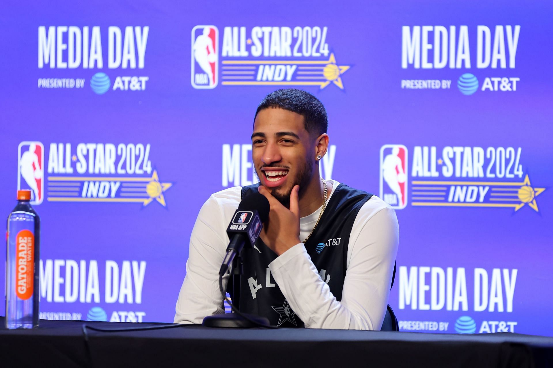 Tyrese Haliburton knows he has two voices.