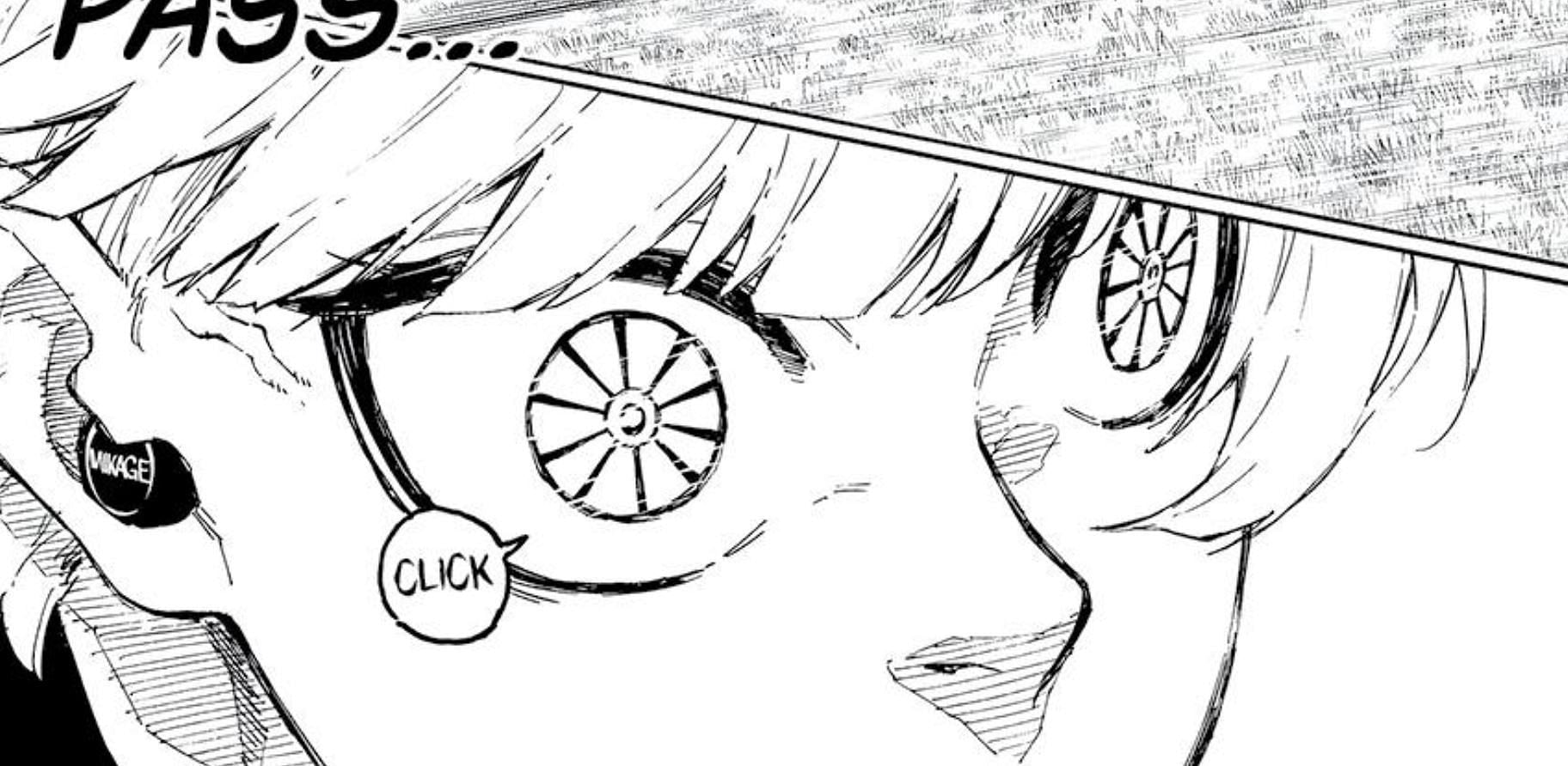 Charles Chevalier&#039;s metavision as seen in the Blue Lock manga (Image via Kodansha)