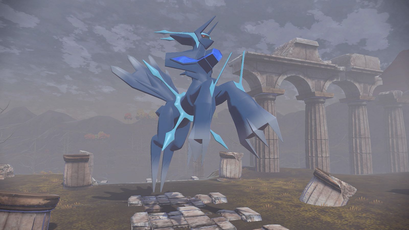 Origin Dialga as seen in Pokemon Legends: Arceus (Image via Game Freak)