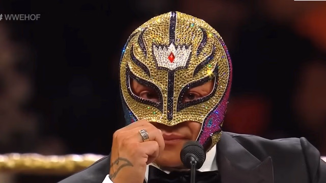 Rey Mysterio is a WWE Hall of Famer