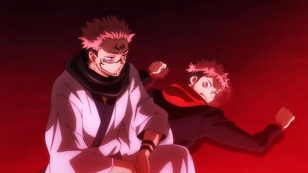 Sukuna and Yuji being two parts of the same soul has been subtly hinted at in Jujutsu Kaisen chapter 251 (image via MAPPA)