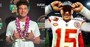 Nebraska QB Dylan Raiola backs $80,000,000 worth Patrick Mahomes as Chief’s QB shows off deal with Adidas - “3 Stripe”