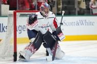 Charlie Lindgren of the NHL's Washington Capitals