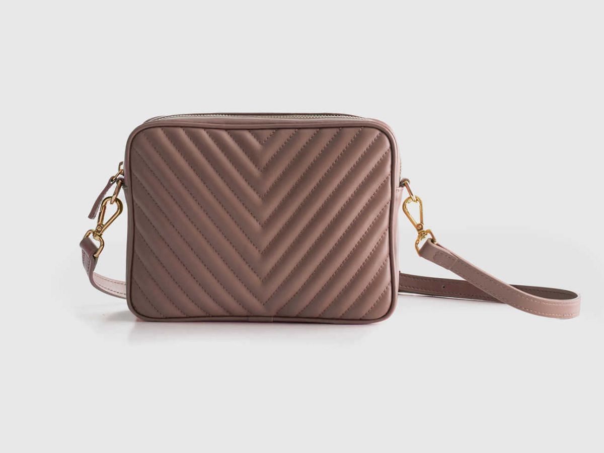 The Quince Italian leather quilted bag (Image via Quince)