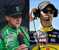 "He's just mad that I ran him up": Ty Gibbs on argument with Joey Logano after 2024 NASCAR Busch Light Clash tangle
