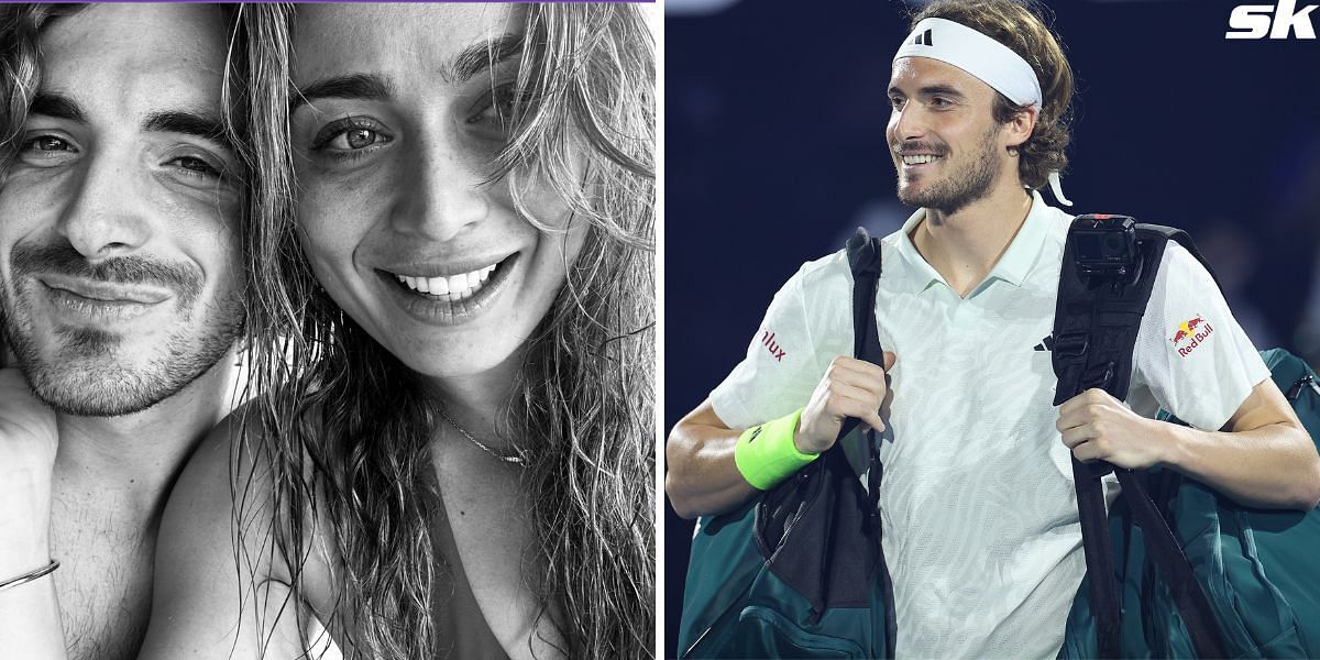 Stefanos Tsitsipas attended Paula Badosa