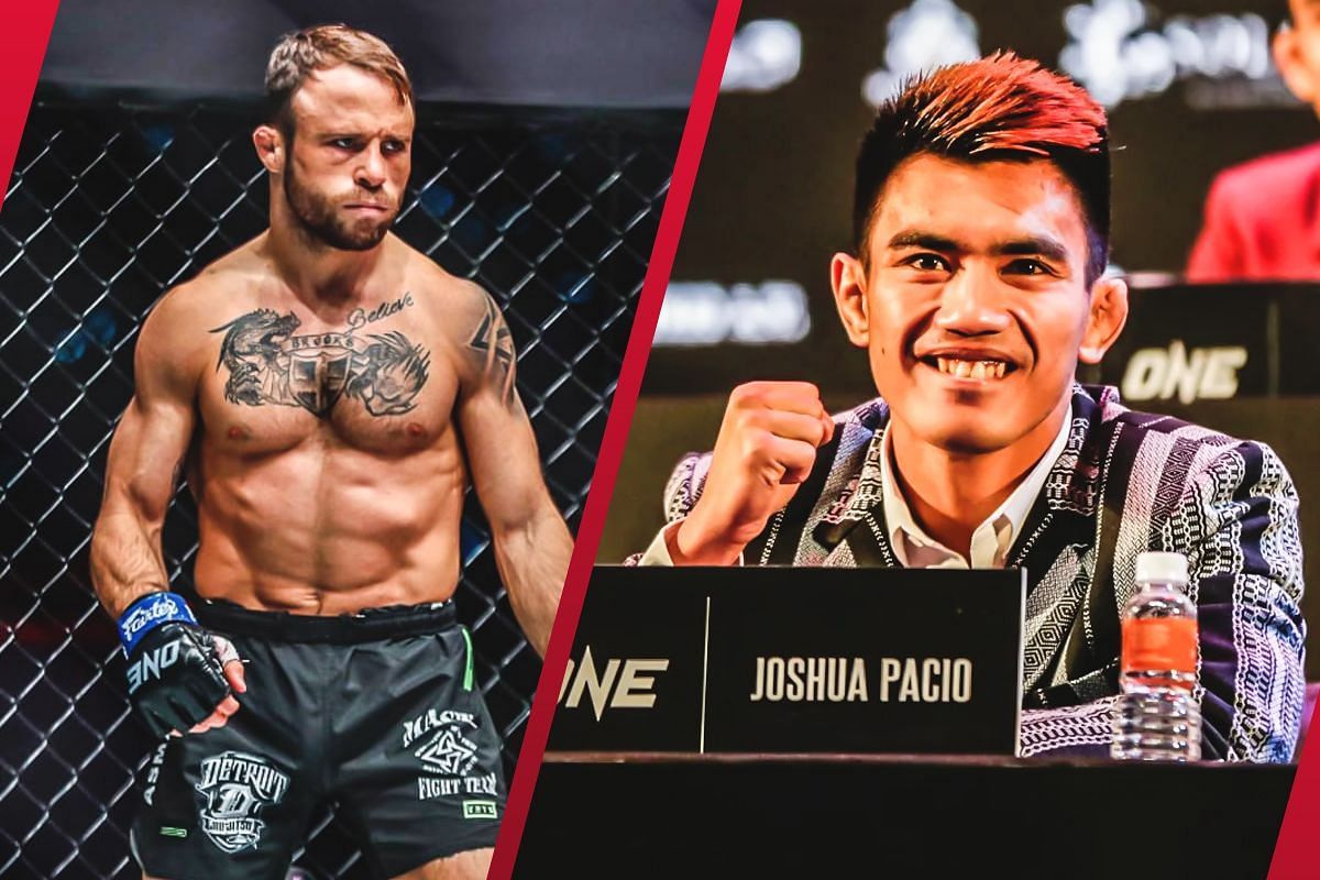 Jarred Brooks and Joshua Pacio [Photos via: ONE Championship]