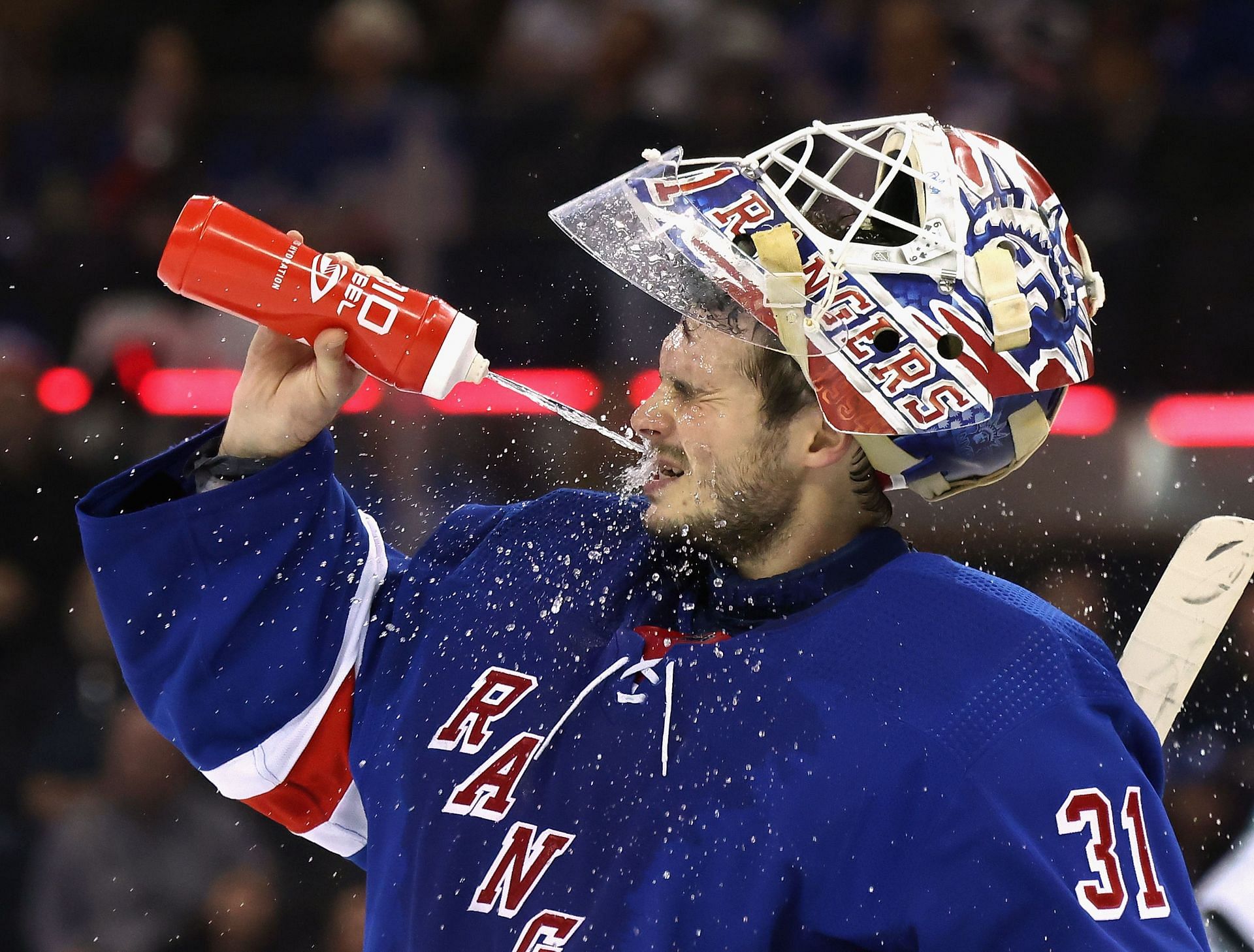 Igor Shesterkin will likely start for the Rangers 